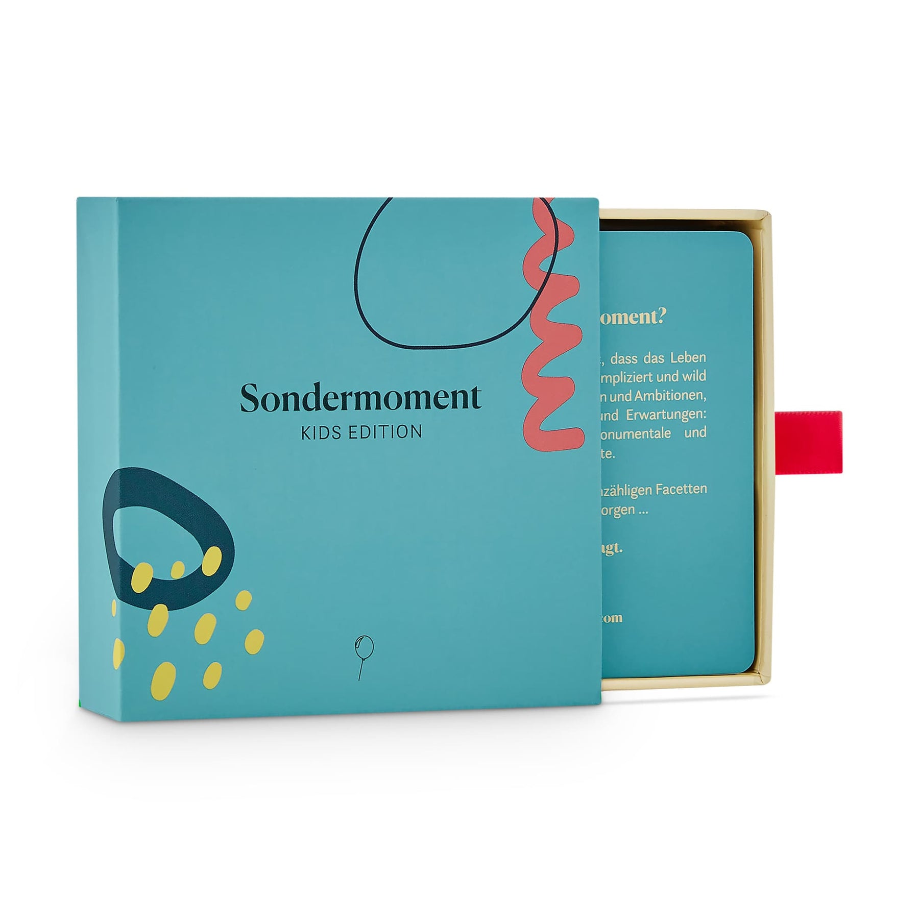 Sondermoment Fragespiel Kids Edition Offen von vorne