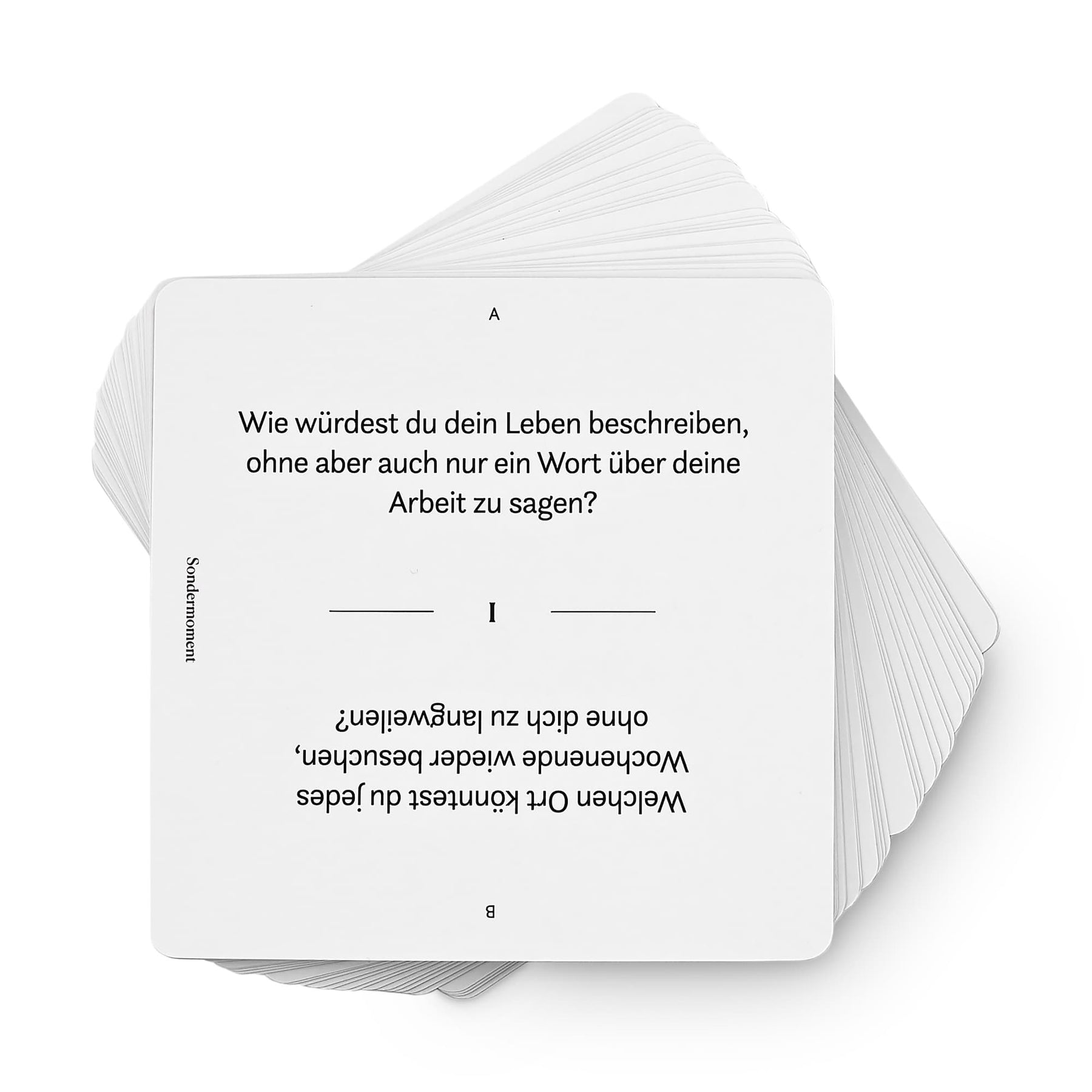 Sondermoment Fragespiel Dating Edition Erweiterung mit 30 Fragekarten Vorschau Beispielkarte