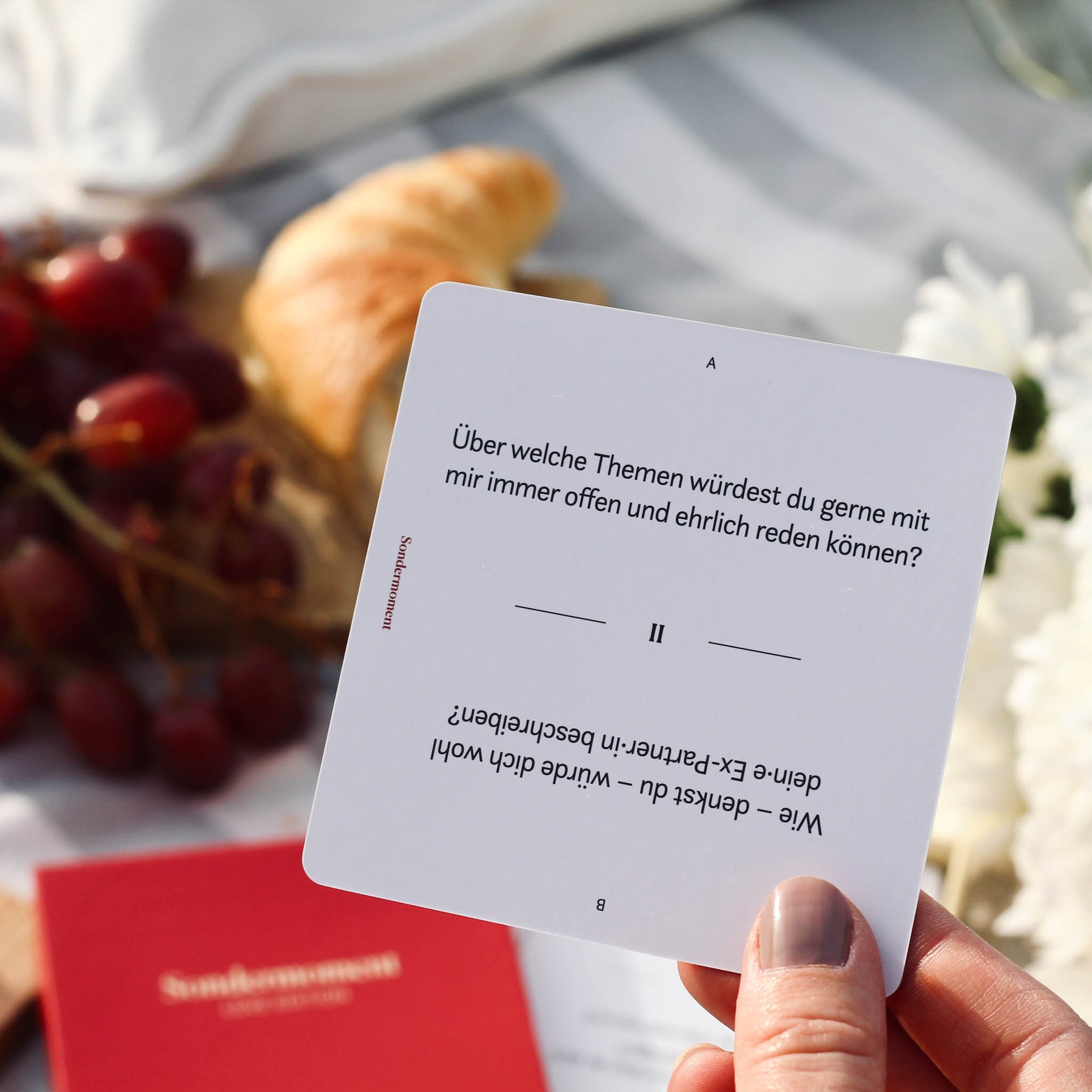 Sondermoment Fragespiel Love Edition Geschenk fĂŒr Freund Valentinstag