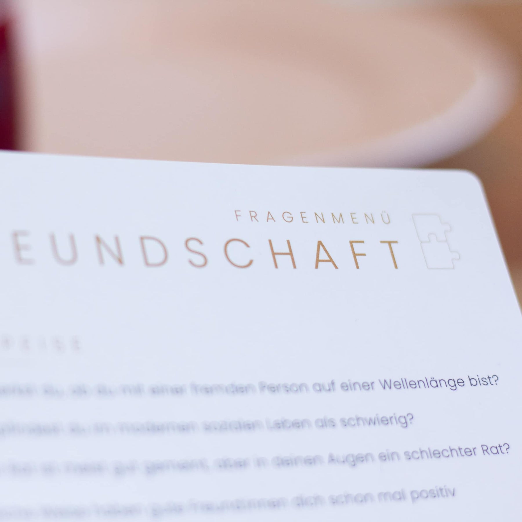 Sondermoment Fragenmenü Karten