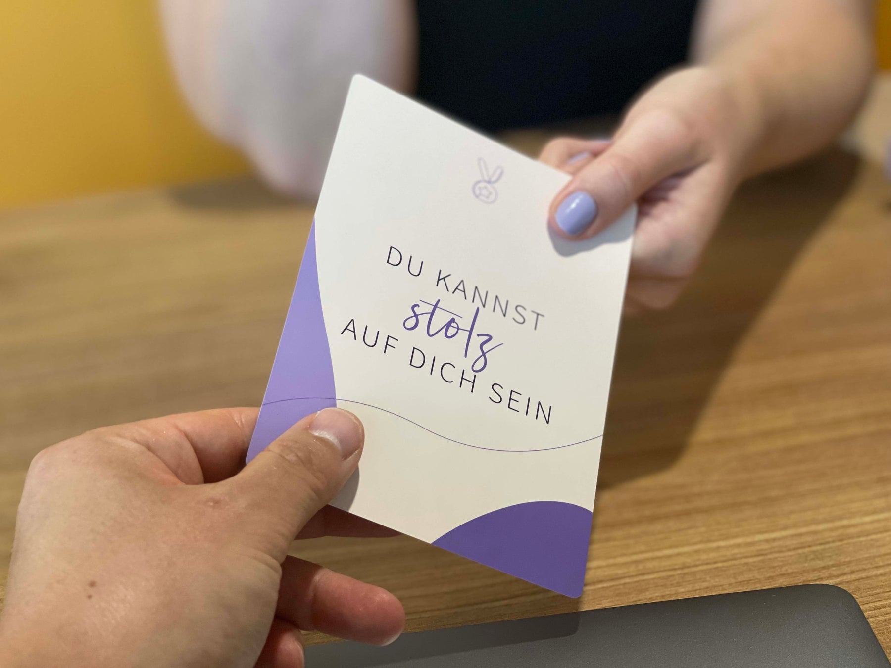 Kudos-Karten zum Lobschenken und Dankesagen